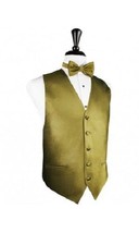 Luxury Diamond Pattern Tuxedo Vest &amp; Bowtie - $148.50