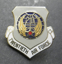 Twentieth Air Force 20th USAF Hat Jacket Lapel Pin 1 inch US - £4.40 GBP