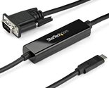 StarTech.com 6ft/2m USB C to VGA Cable - 1920x1200/1080p USB Type C to V... - £43.76 GBP