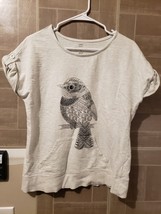 Womens Style And Co Bird Shirt Top Size Small - £7.18 GBP