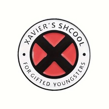 X-Men, Xavier’s School for Gifted Students Metal Enamel Pin - New Marvel... - £4.34 GBP