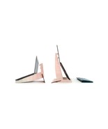 Dual Wooden Laptop Cooling Stand and Monitor Riser, Vertical Notebook Ho... - $936.00 MXN