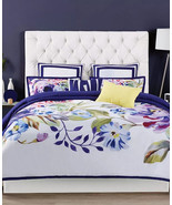 Bedding Comforter Sets Queen Garden Bloom 3-Piece W/ Shams Microfiber Fa... - £77.86 GBP