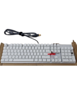 E-Yooso Z-88 RGB Mechanical Keyboard Full Size Spare Parts 104 Keys Whit... - $26.69