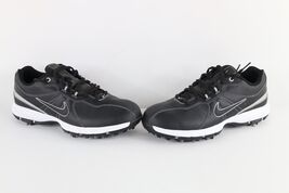 Vintage Y2K Nike Golf Mens 10.5 Leather Soft Spike Golfing Shoes Sneaker... - $69.25