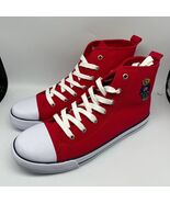 Polo Ralph Lauren Hamptyn Hi II Bear Red Junior Size 6.5 RF103655 - $55.83 CAD