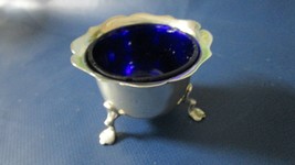 English Sterling Silver, Mustard Pot and Salt Cellar set - £195.56 GBP