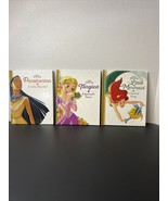 Disney Princess Children&#39;s Books Lot of 3 Pocahontas, Little Mermaid, Ta... - £6.05 GBP