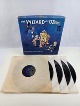 The Wizard of Oz Living Literature 4- 12&quot; Record Box Set 33 1/3 - missin... - £54.50 GBP