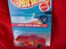 HOT WHEELS #380 DODGE RAM 1500 RED NO LOGO GY RACE TRUCK SERIES FREE USA... - $14.95