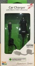 4ft Android Smartphone Tablet Car Charger W/ Micro USB Connector, by Tec... - $7.29