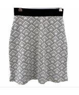 Gilli cream &amp; black chevron print skirt small NWT - £13.86 GBP