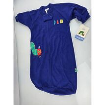 Vintage Eric Carle Very Hungry Caterpillar 0-9 mo sleep sack blue gown C... - $59.40