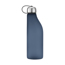 Sky by Georg Jensen Plastic Water Bottle Blue BPA Free Modern Durable - New - £30.33 GBP