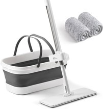 Flat Mop and Bucket OG7 Mops for Floor Cleaning Bucket with Wheels Stain... - $56.94