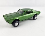 Vintage Revell Completed model Mercury Cougar GT-E Green Metallic Snap 1... - $24.74