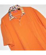 ENYCE CLOTHING Co MEN&#39;S 3XL POLO TANGERINE ORANGE ~ VG ~ Cotton  / Sean ... - $37.31 CAD