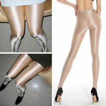 100D Glossy Super  Shiny Pantyhose Cheerleader Hooters Dancer Uniform Stockings - £10.34 GBP