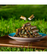 500g Grape Leave Stuffed w/ Labneh Natural Mediterranean Delight ورق عنب... - €88,96 EUR