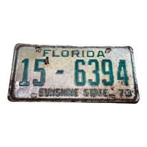 Vtg 1973 Florida Sunshine State Collectible License Plate Original Tag 1... - £15.17 GBP