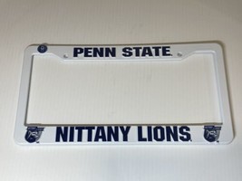 Penn State Nittany Lions License Plate Cover Frame Plastic - $8.99