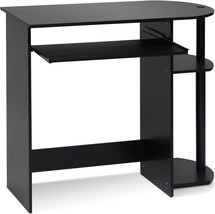 Furinno Simplistic Easy Assembly Computer Desk, With Keyboard, Espresso/... - $56.99