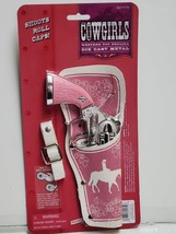 Parris Toys Cowgirls Western 8-shot Cap Gun Set - Silver and Pink - £18.50 GBP