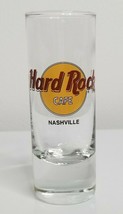 HARD ROCK CAFE Nashville Tennessee Travel Tall Shot Glass Bar Shooter So... - $9.99