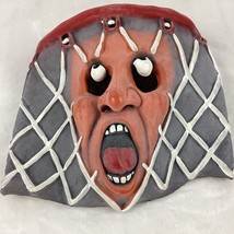 Nightview Inc. Basketball Face Rubber Mask Vintage 2001 Halloween Creepy... - £25.86 GBP