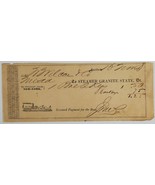 1857 Hartford CT Steamer GRANITE STATE Wilcox &amp; Co Illust Freight Billhe... - £23.86 GBP