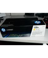 HP Laserjet  128A CE322A  Toner Cartridge -Yellow OEM Genuine Sealed - $903.48 MXN
