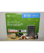 Seagate Backup Plus Portable 5TB Hard Drive STHP5000600 Rescue Data Reco... - $2,219.24 MXN