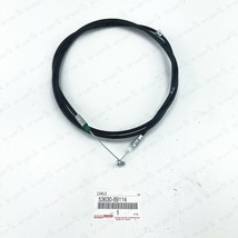 NEW GENUINE TOYOTA 89-95 4RUNNER PICK UP HOOD LOCK RELEASE CABLE 53630-8... - £23.37 GBP