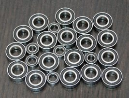 (24pcs) Hot Bodies Lightning 2 / Lightning 2 (Pro /RR) Rubber Sealed Bearing Set - £14.06 GBP