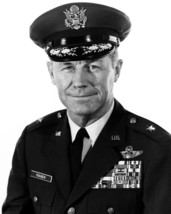 General Chuck Yeager Air Force Flying Ace In Uniform 8X10 Photograph Reprint - £6.64 GBP