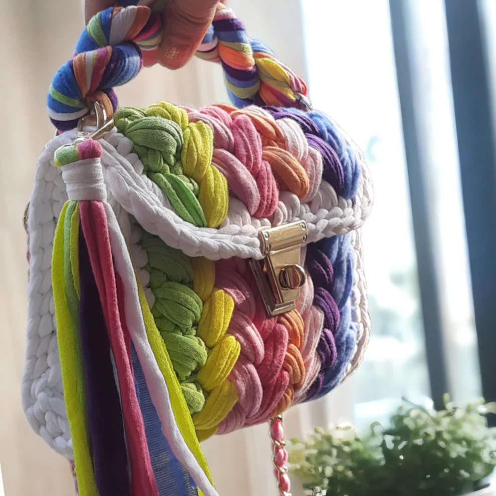 Jane Handmade Designer Magic Palette Bag - $166.48 CAD