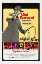 1973 High Plains Drifter Movie Poster 11X17 Clint Eastwood Stranger Western  - £9.19 GBP