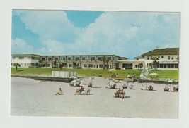Postcard FL Florida Daytona Beach The Whitehall Motel Chrome Unused - $3.96