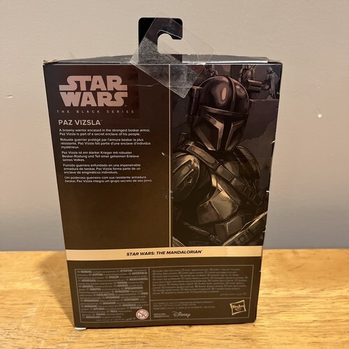 Star Wars The Black Series Carbonized Collection - Paz Vizsla 6" Action Figure Item image 3