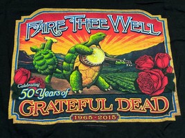 Grateful Dead &quot;Fare Thee Well&quot; 2015 50th Anniversary Concert T-Shirt - Large - £9.58 GBP