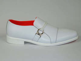 Men's Shoes The Cuban L TAYNO Leather Cap Toe Loafer White image 7