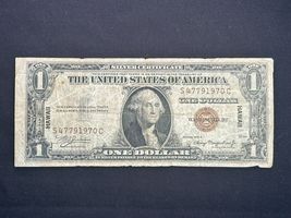 1935A $1 Hawaii WWII Emergency Issue Silver Certificate Brown Seal 1935-A - £59.73 GBP