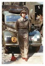 Young Queen Elizabeth As A Mechanic During WW2 1939 4X6 Colorized Photo - £6.26 GBP