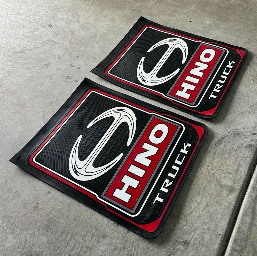 fits Hino Semi Truck Mud Flaps Guards Flaps 26"W X 30"H Set  (2) Item image 6