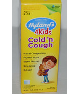 Hyland&#39;s 4 Kids Cold N Cough 4 oz Homepathic NEW - £4.71 GBP