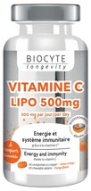 Biocyte Longevity Vitamin C Lipo 500mg 30 Tablets - $72.00