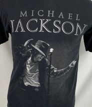 Vintage Michael Jackson T Shirt Tour Concert Album Promo King Pop Music Medium - £23.33 GBP