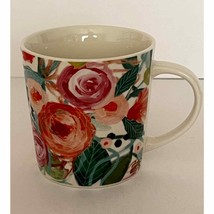 PPD Floral Coffee Mug - La Belle Rose Bone China by Carrie Schmitt Artwork - £31.96 GBP