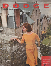 Dodge News Magazine March 1961 Select Your Travel Wardrobe-Magnificent M... - $1.50