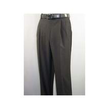Men's Pants G.Manzoni None Wrinkle Wool Super 120's #056 Gray Made in Italy image 5